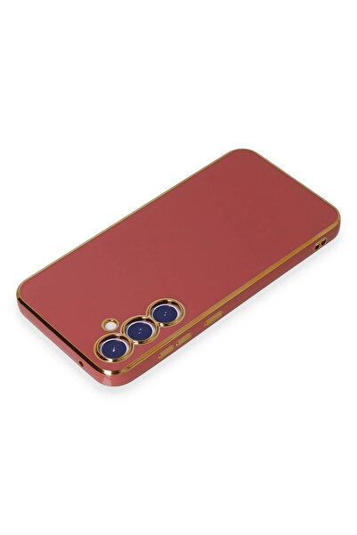 isiltikidsmoda Newface Samsung Galaxy S23 Fe Case Volet Silicone - Red