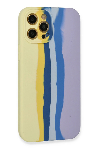 isiltikidsmoda Newface iPhone 12 Pro Max Case Marbled Launch Silicone - Yello...