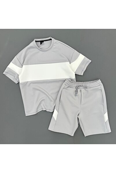 NOFLEN Scuba Black Men's Round Tshirt Sort Set