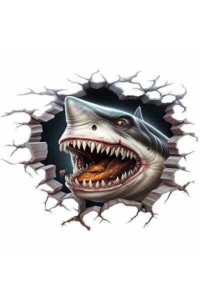 OEM 3D Shark Wall Sticker