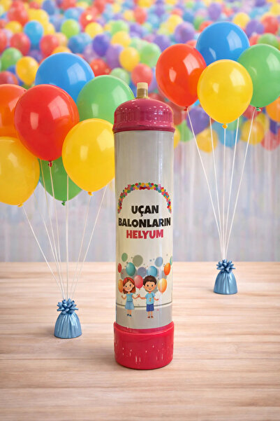 Koyuncu Tek Kullanımlık Helyum Tüpü 1.1 Lt Taşınabilir Balon Şişirme Gazı