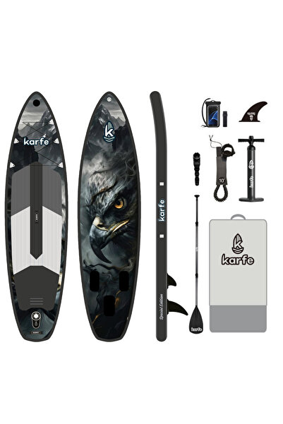 karfe 10'6 (320x81x15cm) SUP Stand Up Paddle Board -Şişme Kürek Sörfü - Legac...