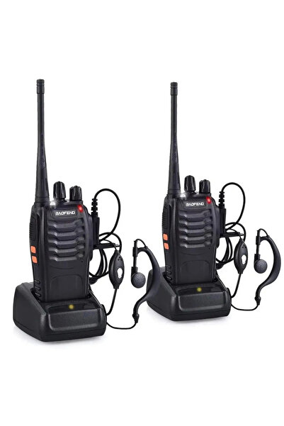 Generic UHF Walkie Talkie Set | Long Range 2-Way Radio Pair