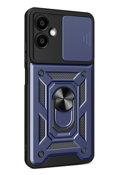 isiltikidsmoda Newface Samsung Galaxy A07 4g Pars Silicone with Lens Ring - N...