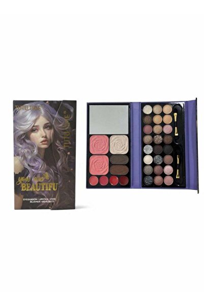 Tutu Time UR Beauty Full Eyeshadow and Lipstick and Eyebrows and Blush and Hi...