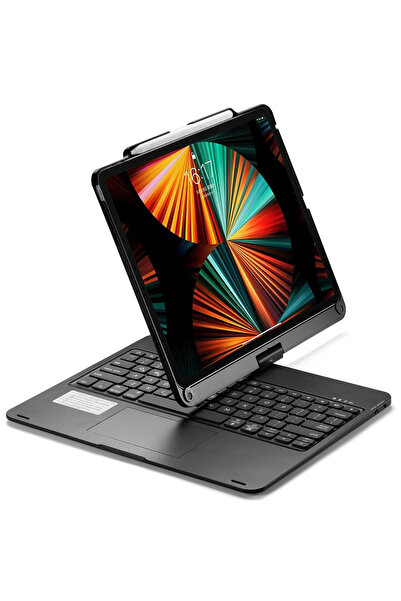 isiltikidsmoda حافظة نيو فيس لجهاز ايباد برو 12.9 (2021) حافظة تابلت سحرية مع...