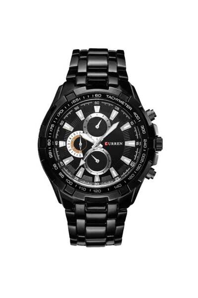 Curren Men Wrist Watch Stainless Steel Decorative Chronograph