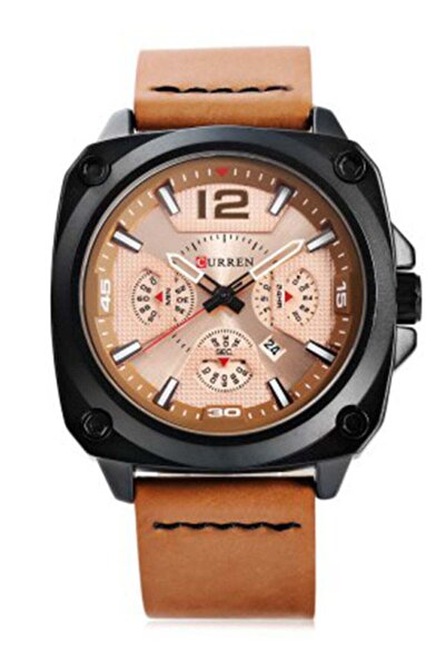 Curren Men's Alloy Case Quartz Analog Watch