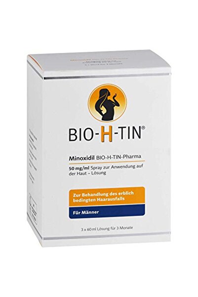 BIO-H-TIN Soluție pentru creșterea părului, Bio-H-Tin, Minoxidil 5%, susține ...