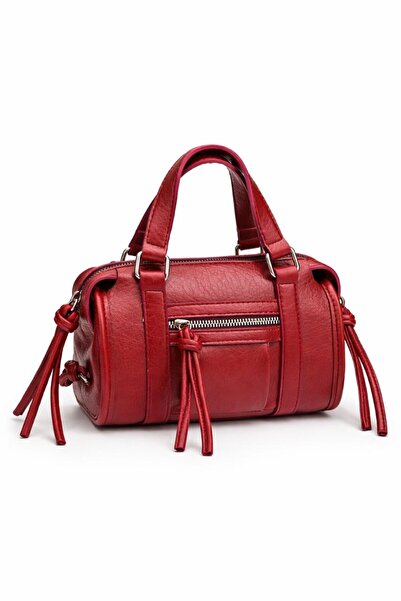 ÇANTAM GELSİN Women's Cylinder Model Hand and Shoulder Bag Size (25X14 cm)