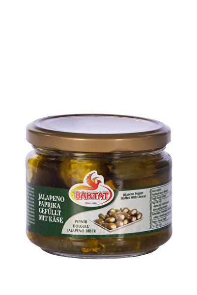 Baktat Peynir Dolgulu Jalapeno Biber 300 gr