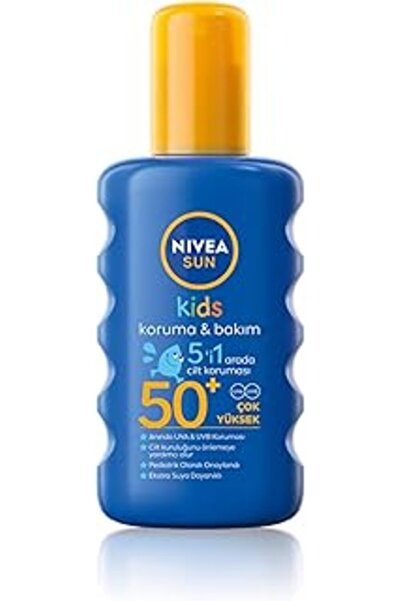 SHC42000 Sun Spf50 Çocuklar İçin Güneş Koruyucu Vücut Spreyi 200Ml, Anında Uv...