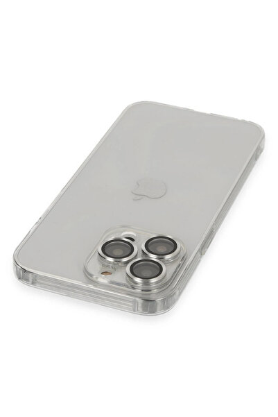 isiltikidsmoda Newface iPhone 13 Pro Max Case Luko Lens Silicone - Silver