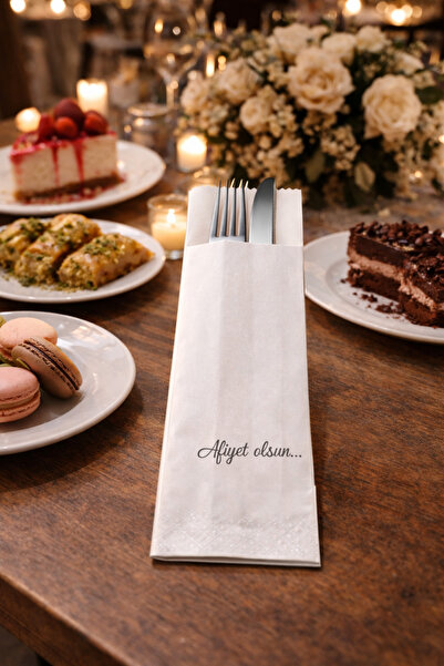 Enerji ambalaj GÜLÜMSE BASKILI KESE KAĞIDI BEYAZ 1 ADET