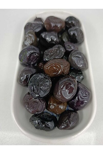 ZeytunixAkhisar Siyah Trilye (Gemlik) Yağlı Sele Zeytin 1000 gr (XL Boy)