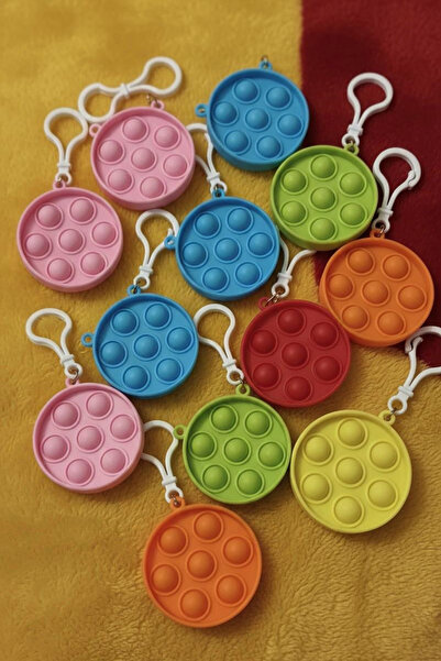 Hyd 20 Adet Oyuncak Daire Popit Anahtarlıklı Karne Hediyesi Doğum Günü Hediye...