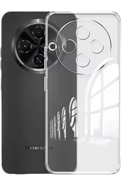 isiltikidsmoda Newface Tecno Spark 30C Case Luxury Transparent Silicone