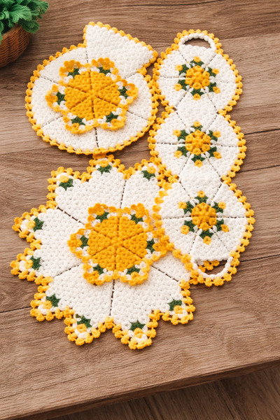 FeyzaDesign Set de prosoape de baie florale, elegante și potrivite pentru cadou