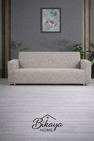 Bikaya Home Altınkoza Sofa Bed Style Stretch Sofa Cover Set (3+3) |   Flexibl...