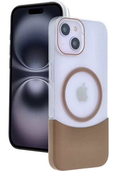 isiltikidsmoda Joko iPhone 14 Velar Magsafe Cover - Desert Titanium