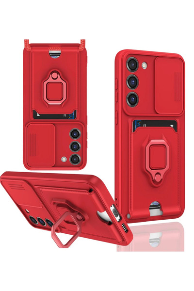 isiltikidsmoda Newface Samsung Galaxy S23 Plus Case Zuma with Business Card a...