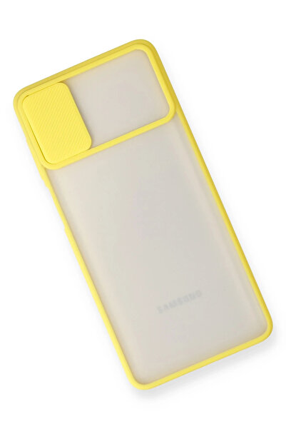 isiltikidsmoda Newface Samsung Galaxy M51 Case Palm Frosted Camera Sliding Si...