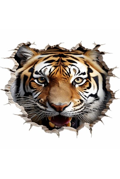 OEM 3D Tiger Wall Sticker