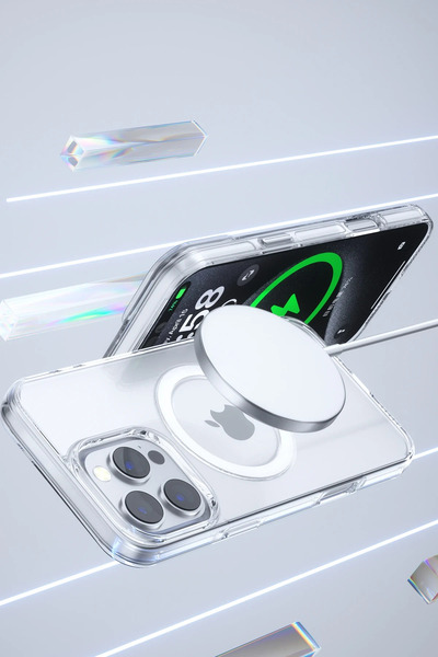 isiltikidsmoda Joko iPhone 16 Pro Gleam Pc Hard Magsafe Case - Brown