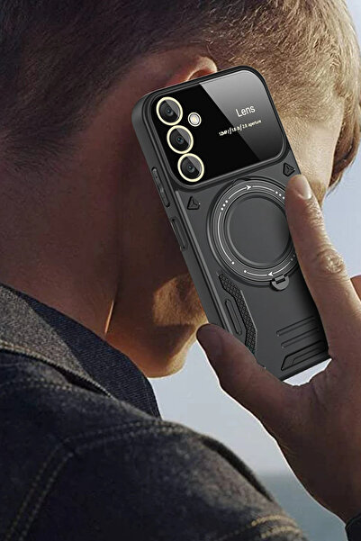 isiltikidsmoda Newface Samsung Galaxy S25 Plus Case Joy Lens Cover with Stand...