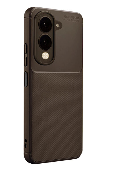 isiltikidsmoda Newface Vivo Y29S Auto Focus Carbon Cover - Brown