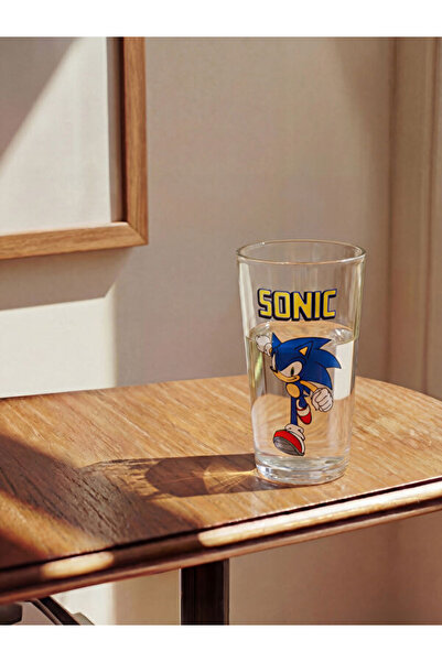 LC Waikiki ESVAB • Modern & Seçkin Sonic Baskılı Cam Bardak 500 ml