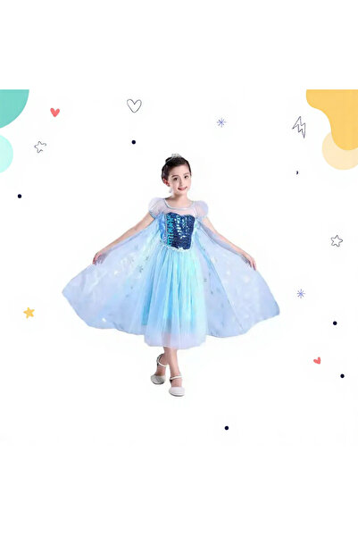 Generic High Quality Baby Girls' Snow Ice Princess Dress