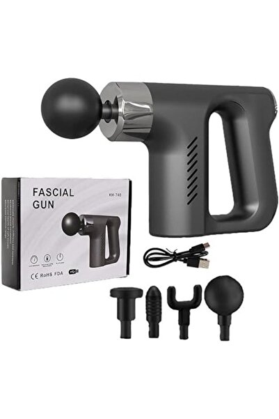 Other Fascial Gun Model KH-740 - Deep Relaxation and Comfort (Multi-Brush Beech)