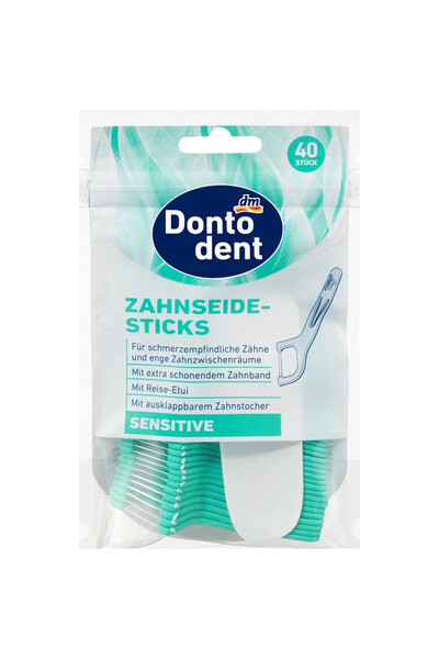 Dontodent , Чувствителна, Тип четка за зъби, Нежно почистване, Много силно, П...