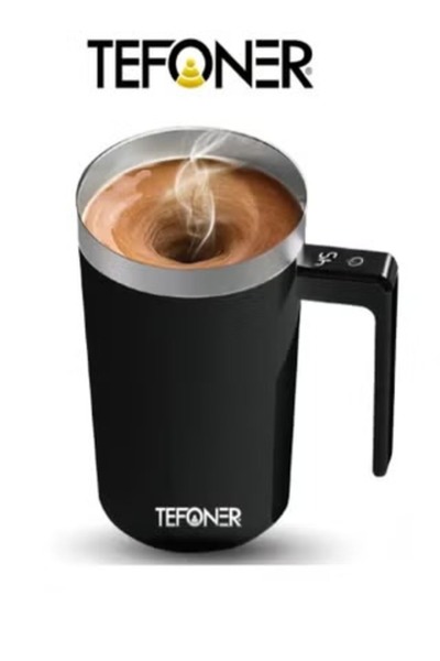 Generic Tefoner TE-C007 is a 0.5-liter rechargeable magnetic self-stirring cu...