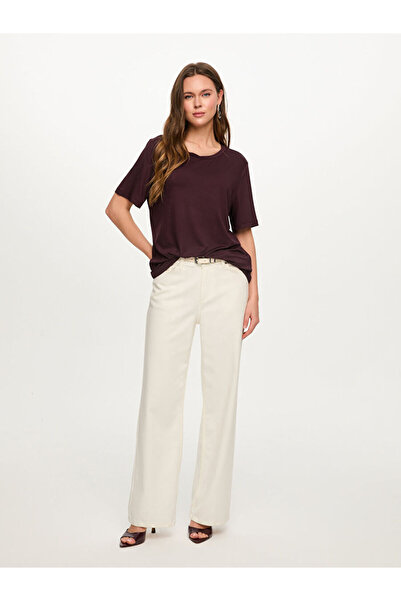 Faik Sönmez Yuvarlak Yaka Kısa Kol T-Shırt S26TSH002