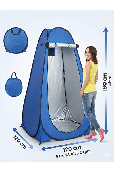 CALIBURN Portatif Giyim Değiştirme Çadırı ve Soyunma Kabini - Otomatik Kurulu...