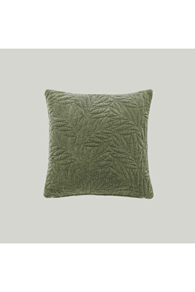Linens Velour Kırlent Kılıfı 45x45 cm Haki
