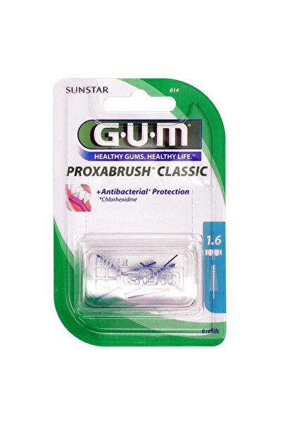 GUM Μεσοδόντια βουρτσάκια, GUM, ProxaBrush, Βαθύς καθαρισμός, επεξεργασμένα μ...