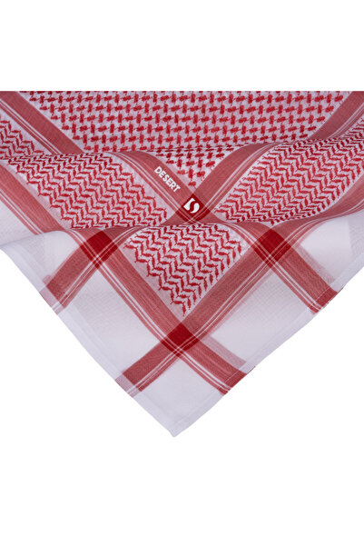 Desert Desert Red Shemagh: The epitome of elegance and distinction - High-qua...