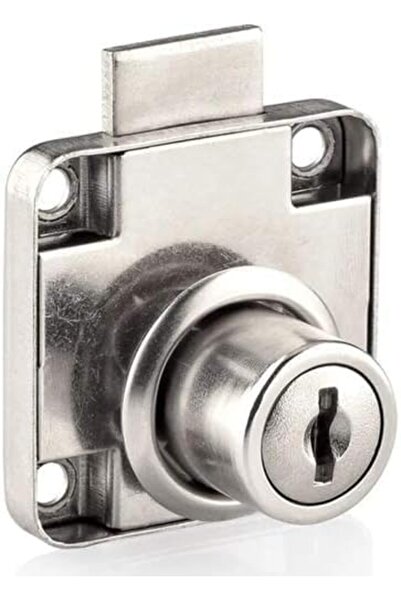 STOREMAX Metal Kare Dolap Çekmece Kilidi,Yedek Anahtarlı Çekmece Dolap Kilidi...