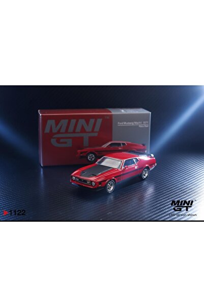 mini gt 1/64 Ford Mustang Mach1 1971 Race Red