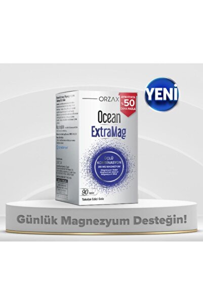 Orzax Ocean Extramag 90 Tablet %50 Daha Fazla