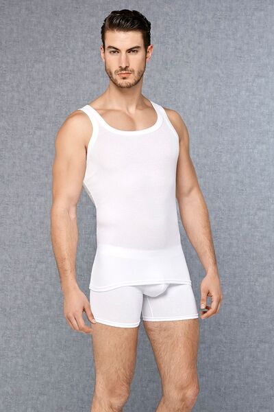 Doreanse Men's Micromodal Square Neck Camisole Tank Top