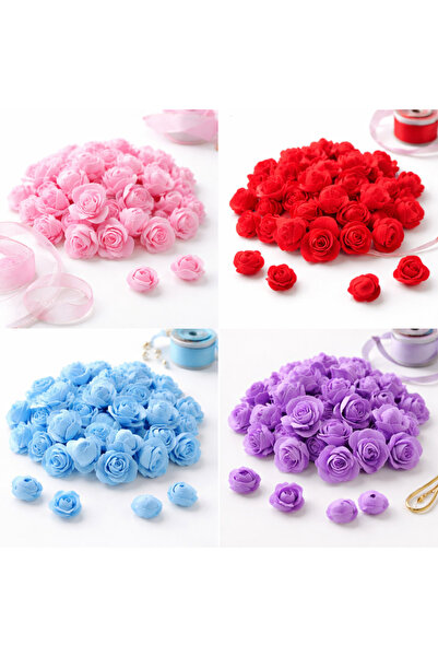 China Artificial fabric roses for decoration – 72 roses per bag