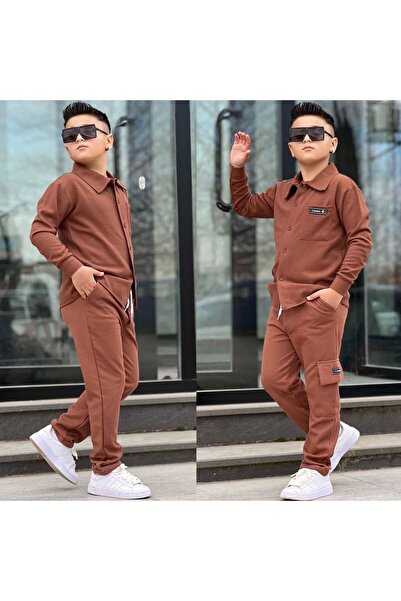 muzur r kids muzur r kids Festive Boys' Combined Shirt and Pants Lycra Style ...