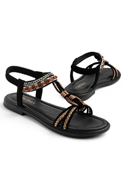 CHICELLA Rio Knitted Strap Stone Women's Sandals