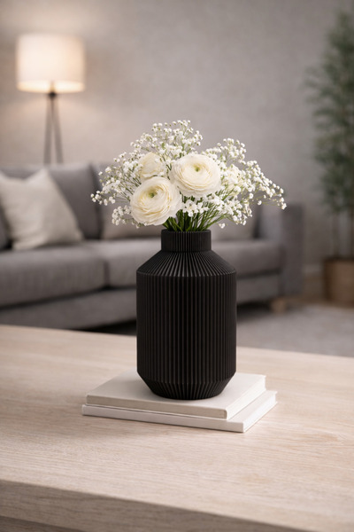 Modern Minimalist Pileli Dekoratif Vazo