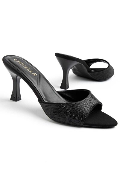 CHICELLA Papuci cu toc pentru femei Marbella Stone