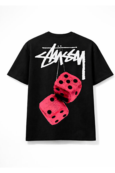 MARKATEM Tricou supradimensionat imprimat, stil stradal